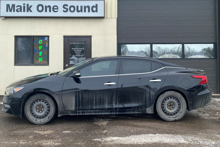 2018 Nissan Maxima with showroom-quality window tint in North Bay